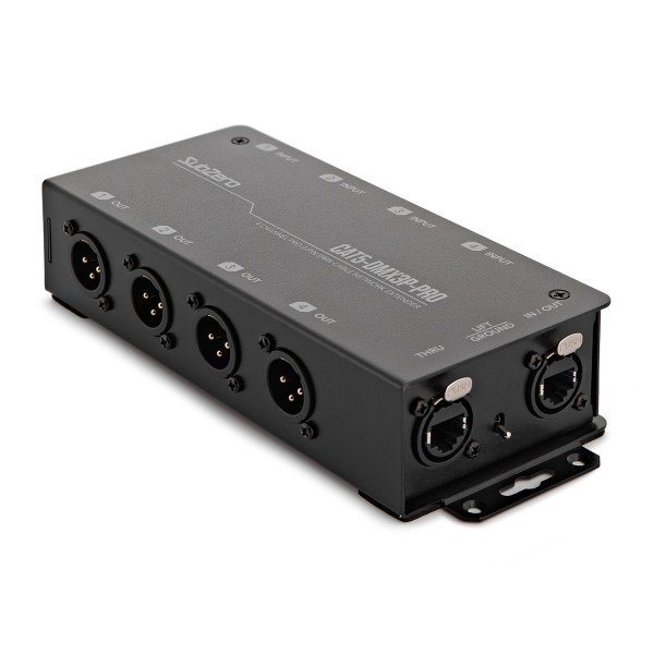 SubZero 4 Channel Pro 3-Pin DMX Cable Network Extender