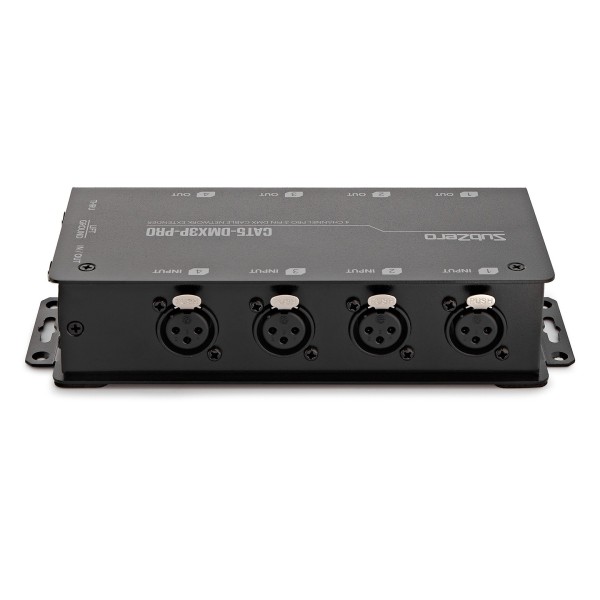 SubZero 4 Channel Pro 3-Pin DMX Cable Network Extender