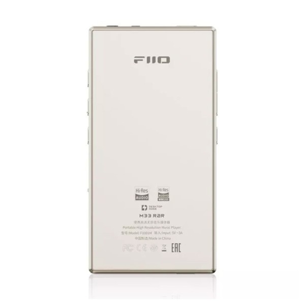 FiiO M33 R2R Digital Audio Player, Gold