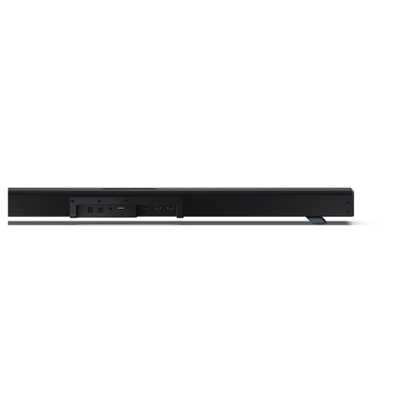 Sharp Q Range Soundbar 3.1.2 Channel Soundbar with Wireless Subwoofer, Black - rear 