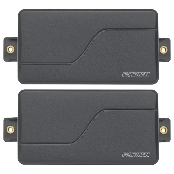 Fishman Fluence Herman Li Omniforce™ Signature Series Pickup Set, Black Plastic - top