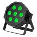 Equinox MaxiPar Quad LED Par Can MkII - Angled Green