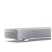 Sharp Q Range Soundbar 3.1.2 Channel Soundbar with Wireless Subwoofer, Silver - bar end 