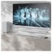 Sharp Q Range Soundbar 3.1.2 Channel Soundbar with Wireless Subwoofer, Silver lifestyle 2 