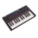 Akai Professional MPK Mini MK4 Compact MIDI Keyboard & Pad Controller, Black - Angled
