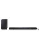 SHARP Q Range 5.1.2 Channel Soundbar with Wireless Subwoofer, Black