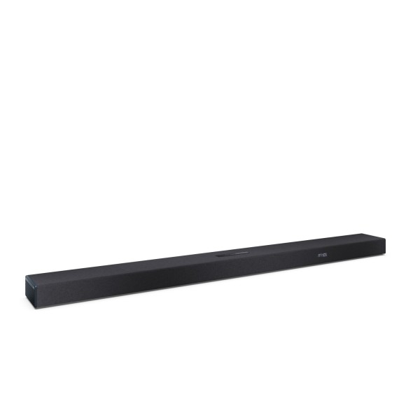 Sharp Q Range Soundbar 5.1.2 Channel Soundbar with Wireless Subwoofer, Black angle