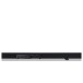 Sharp Q Range Soundbar 5.1.2 Channel Soundbar with Wireless Subwoofer, Black - bar rear 