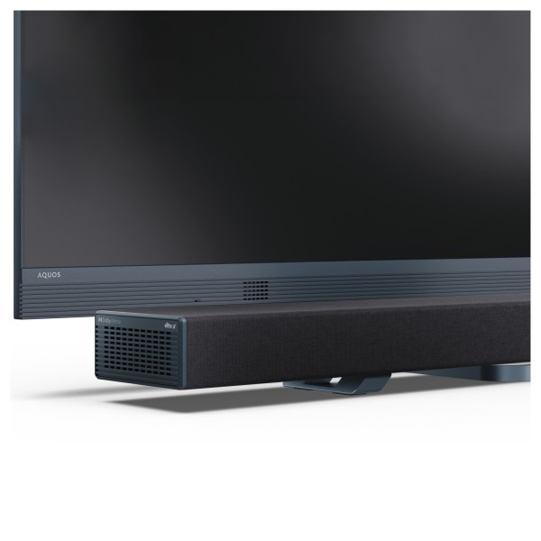 Sharp Q Range Soundbar 5.1.2 Channel Soundbar with Wireless Subwoofer, Black - context 