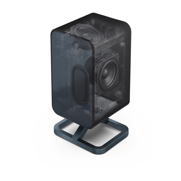 SHARP HT-SPR52021 Wireless Rear Speaker, Black - xray