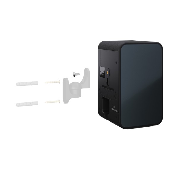 SHARP HT-SPR52021 Wireless Rear Speaker, Black - mount 