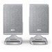 SHARP HT-SPR52021 Wireless Rear Speaker, Silver fonrt 