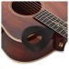 Classic spruce and mahogany dreadnought tone Forward-shifted scalloped bracing for bold projection Plek-treated neck with High P