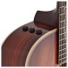 Classic spruce and mahogany dreadnought tone Forward-shifted scalloped bracing for bold projection Plek-treated neck with High P
