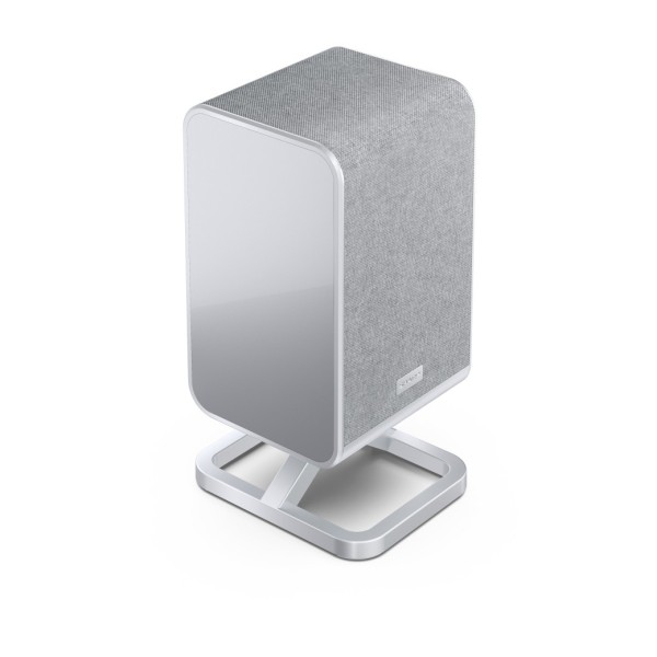 SHARP HT-SPR52021 Wireless Rear Speaker, Silver - single 