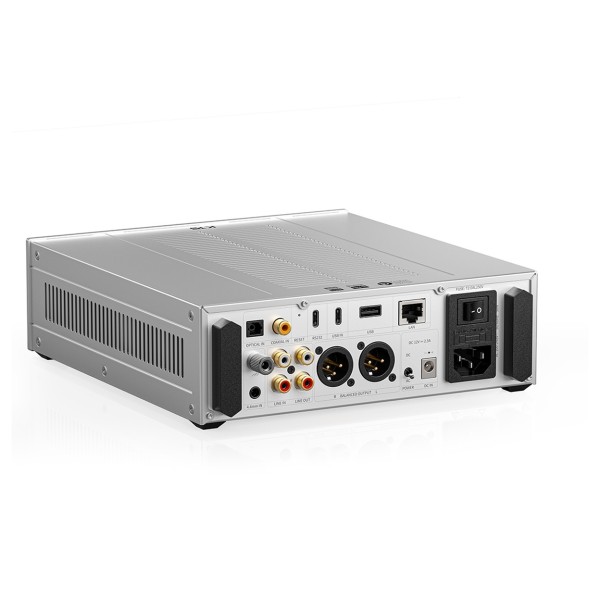 FiiO K15 Desktop DAC and Headphone Amplifier, Silver