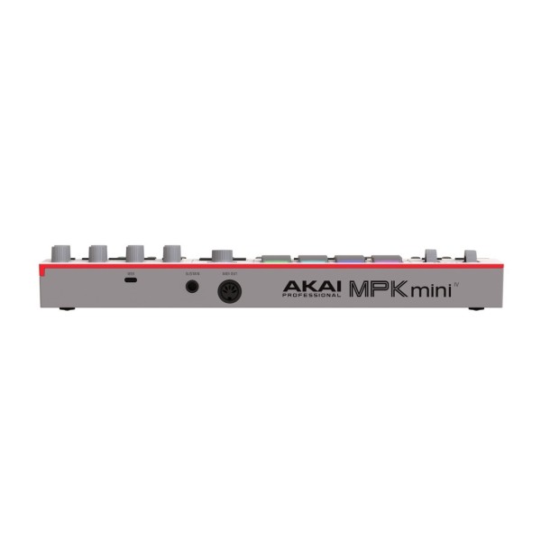 Akai MPK Mini MK4, Grey - Rear