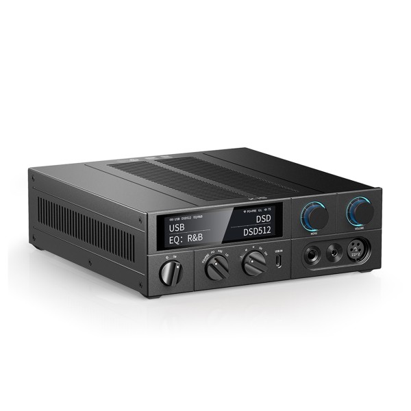FiiO K15 Desktop DAC and Headphone Amplifier, Black