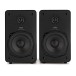 AVCOM Active Bookshelf Speaker Pair, Black - Front No Grille