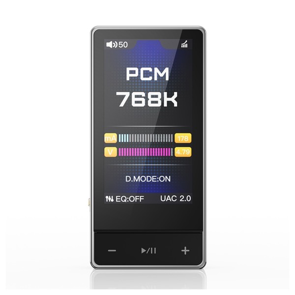 FiiO QX13 Portable DAC and Headphone Amplifier, Titanium Gold