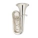 Yamaha YBB 105 Compact Bb Tuba, Silver Plate