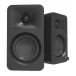 Kanto Ora Powered Reference Desktop Speakers with Bluetooth, Black - Angled-Front