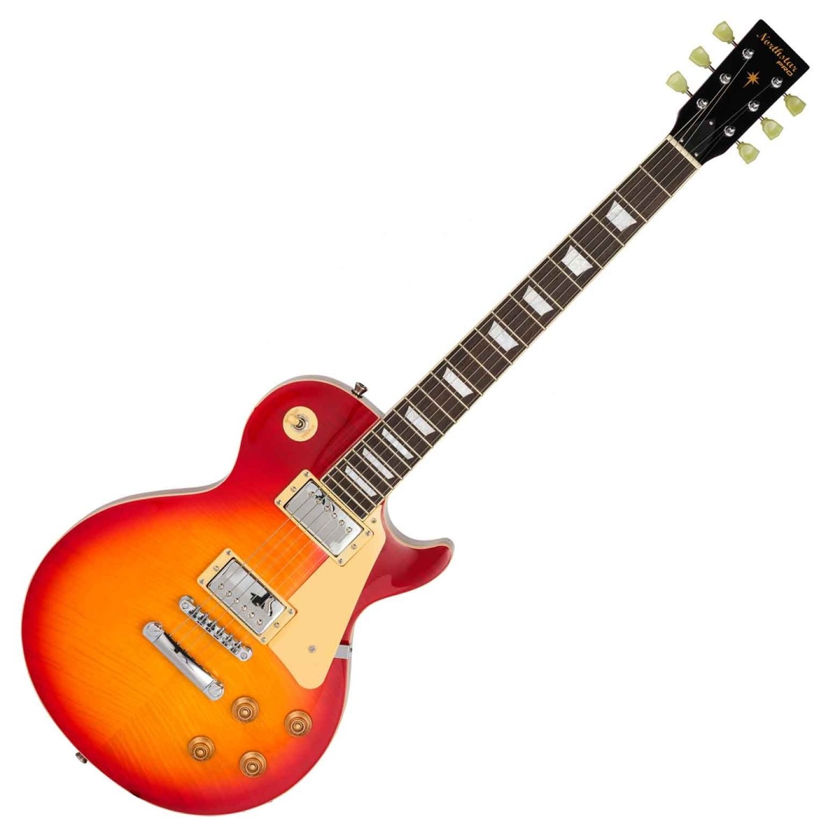 Click to view product details and reviews for Tanglewood Northstar Pro Nsp3hcb Arched Top Single Cutaway Electric Guitar Heritage Cherry Burst.