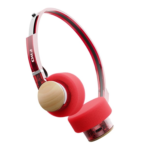 FiiO EH11 Bluetooth On-Ear Headphones, Burgandy