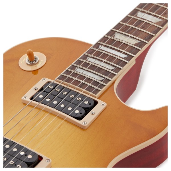 Gibson Slash "Jessica" Les Paul Standard, Honey Burst / Red Back #233950279 - upper frets