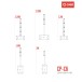 G4M Half Column for Modular Column PA System