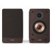 SHARP CP-SS30 Bookshelf Speakers (Pair), Brown - Front, flat