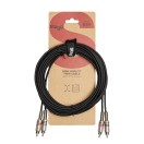 Stagg Twin RCA Phono to Phono Cable, 6m