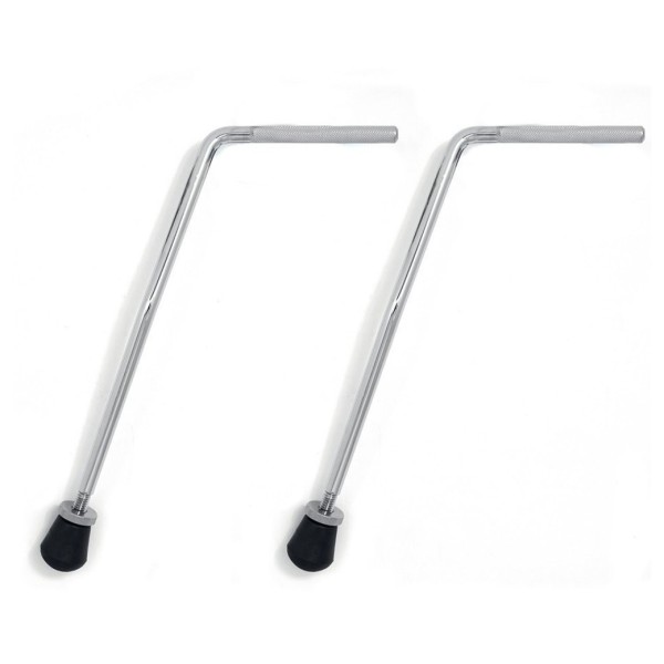 Gibraltar Heavy Duty Bass Drum Spurs No Mount Bracket, Pair