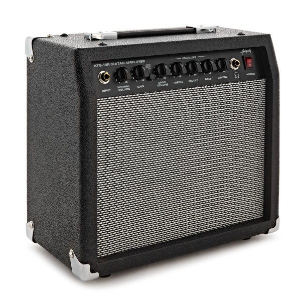 Antiquity 15 Watt Guitar Combo With Reverb - angled shot