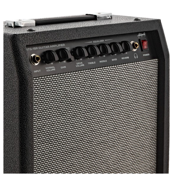 Antiquity 15 Watt Guitar Combo With Reverb - controls