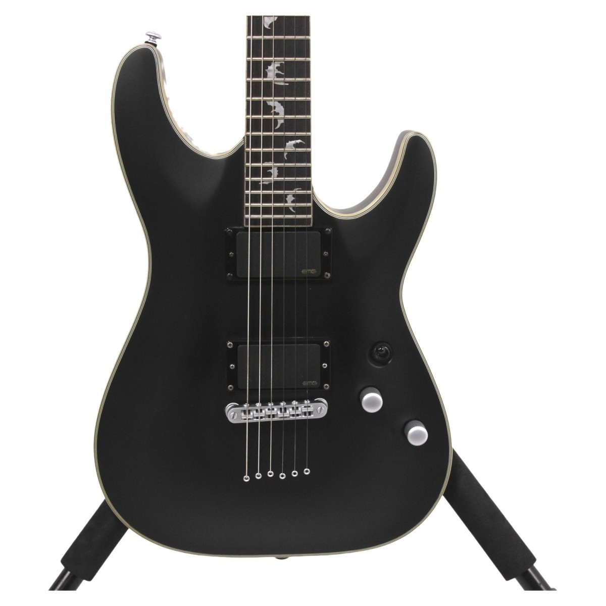 Schecter Damien Platinum-6, Satin Black - Secondhand na Gear4Music.com