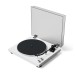 Kanto OBI3 Turntable with Bluetooth, Matte White - Angled