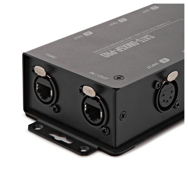 SubZero 4 Channel Pro 5-Pin DMX Cable Network Extender