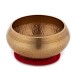 Gear4music Life Seven Piece Hammered Brass Singing Bowl Set
