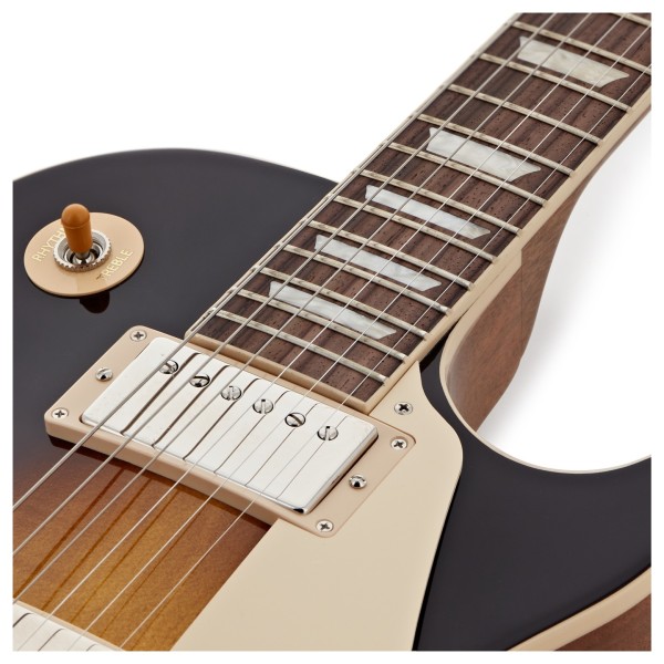Gibson Les Paul Standard 50s Figured Top, Tobacco Burst #232550009 - upper frets