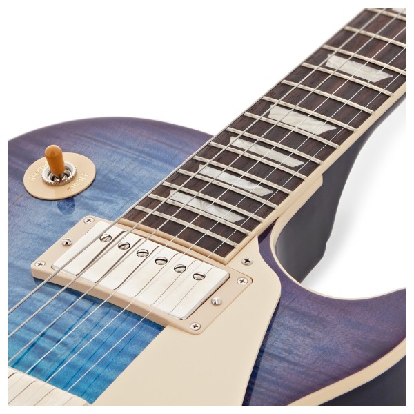 Gibson Les Paul Standard 50s Figured Top, Blueberry Burst #231850121 - upper frets
