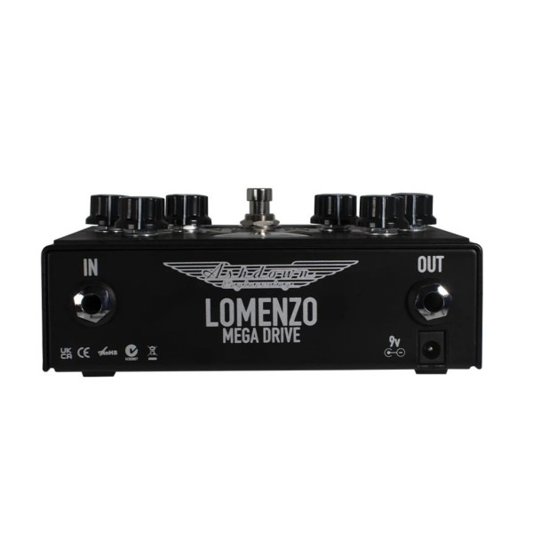 Jaems Lomenzo Bass Guitar Pedal - Rear