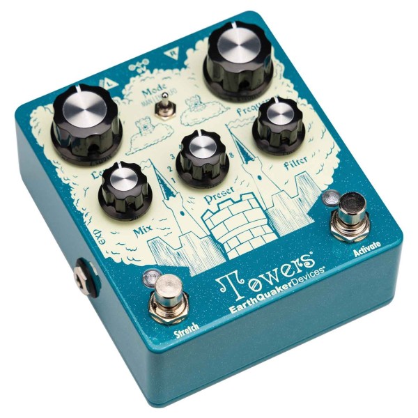 EarthQuaker Devices Towers Soundscape Generator - left