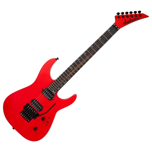 Jackson American Series Virtuoso, Streaked Ebony Fingerboard, Rocket Red