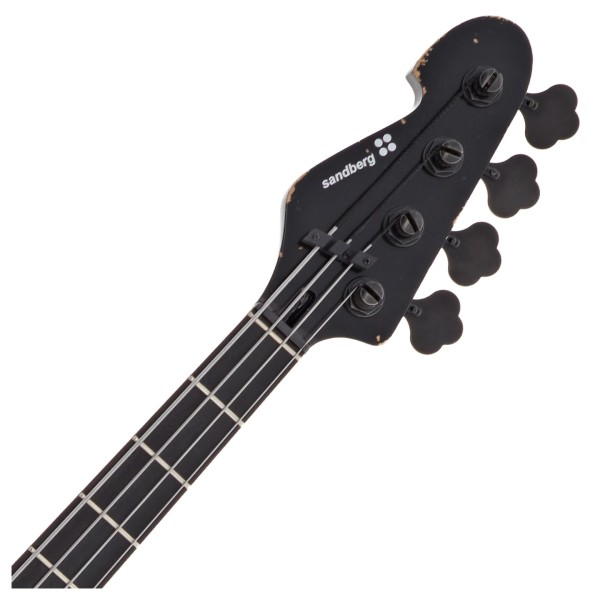 Sandberg Forty Eight VT Victor Brandt Signature, Black - headstock