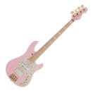Sandberg California II V-TM Ida Nielsen signature Bass, Soft Aged Custom Pink