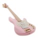 Sandberg California II V-TM Ida Nielsen signature Bass, Soft Aged Custom Pink - angled shot