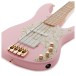 Sandberg California II V-TM Ida Nielsen signature Bass, Soft Aged Custom Pink - body