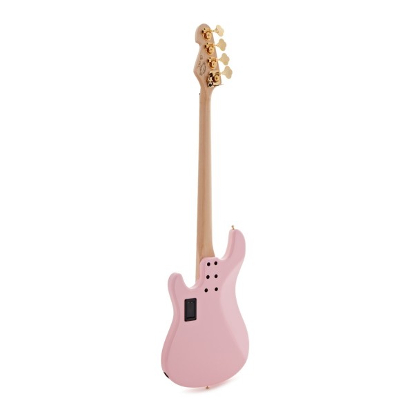 Sandberg California II V-TM Ida Nielsen signature Bass, Soft Aged Custom Pink - back