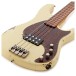 Sandberg California VM 4-String, Hardcore Aged Creme - body